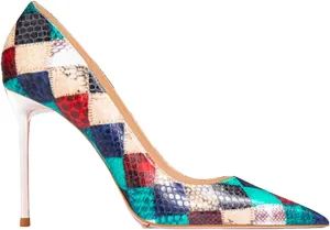 Women's Stiletto Pumps, Luxury Leather Designer Party Heels