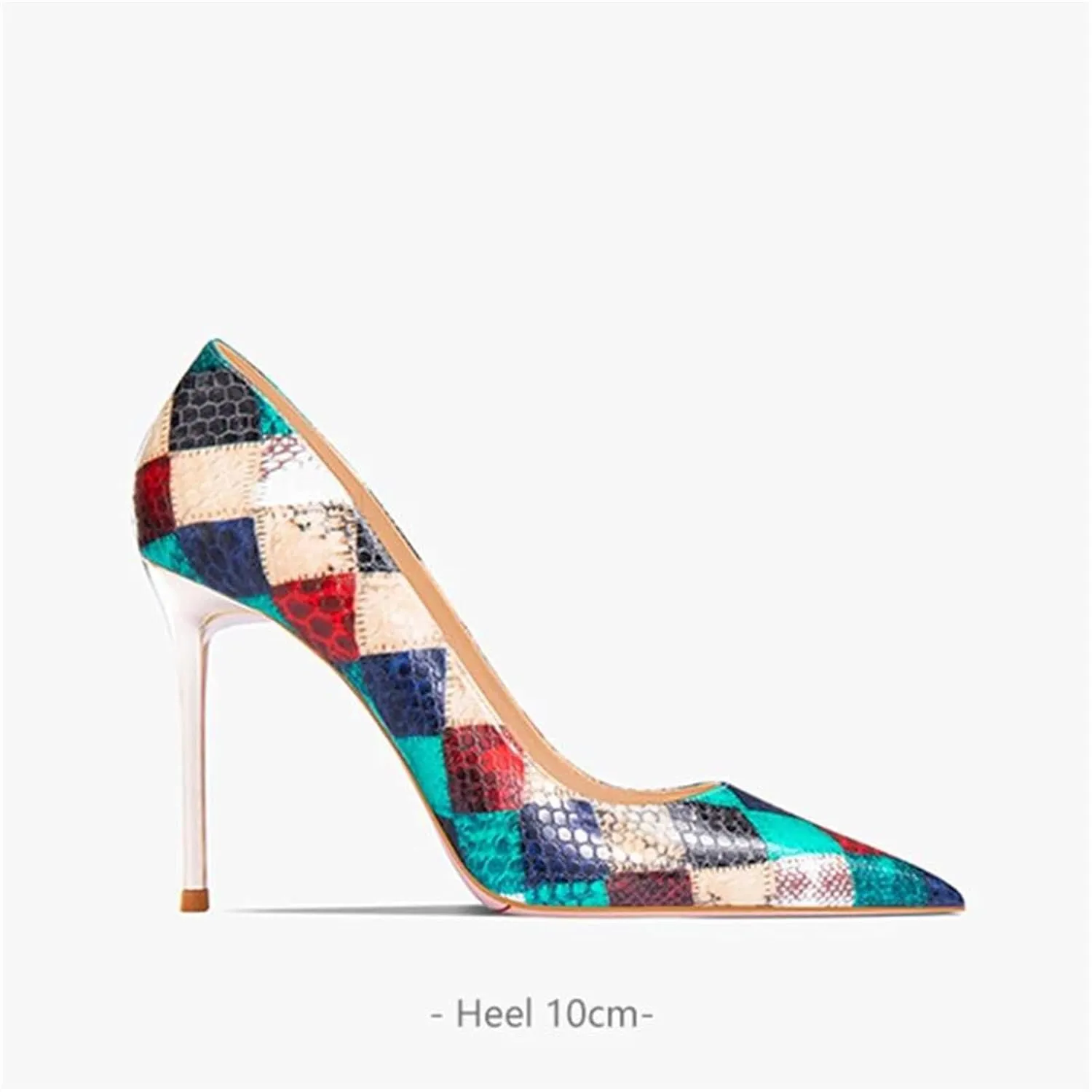 Women's Stiletto Pumps, Luxury Leather Designer Party Heels