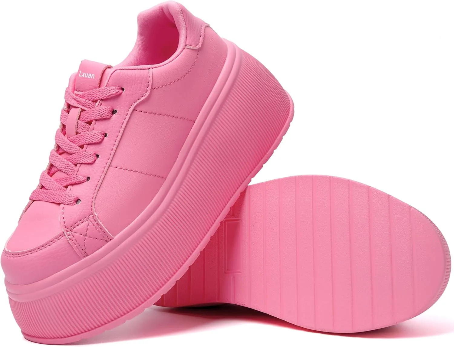 Women's Thick-Soled Fashion Sports Shoes Classic Wedge Casual Lightweight Low-top Walking Shoes