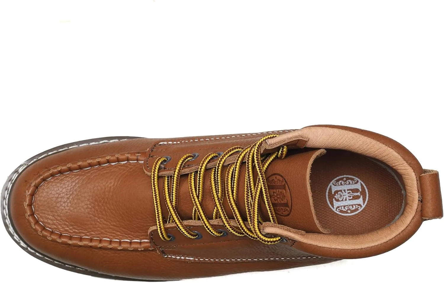 Work Boots for Men, 6" & 8" SureTrack Soft Toe Slip Resistant Moc Toe Mens Work Boots 84994/86994