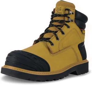 Yelang Men's Steel Toe Safety Work Boot Slip Resistant Puncture Utility Shoes 6 Inch For Industrial Construction Outdoor botas de trabajo para hombre